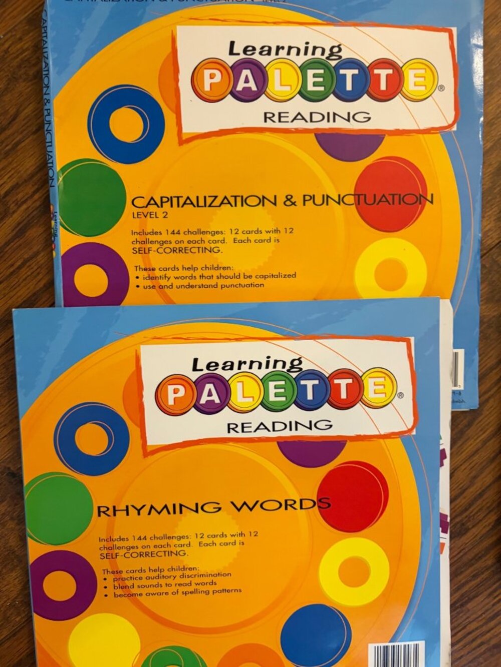Learning Palette Reading Set 2 Bases & 8 Card Packs Grades 1-2 Set B S3 - Picture 6 of 16